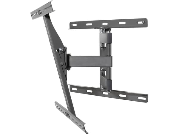 Vivanco 37981, 200 x 200 mm, 600 x 400 mm, 5 - -15°, -90 - 90°, Stål, Svart