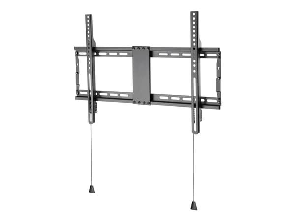 Vision VFM-W6X4V/2 - Monteringssett (veggmontering) - ikke-tippende - for flatpanel - låsbar - kaldvalset stål - svart - skjermstørrelse: 37"-70" Sort