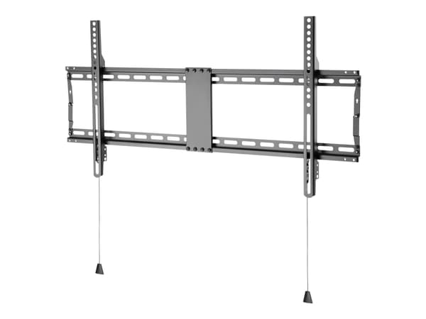 Vision VFM-W8X4V/2 - Monteringssett (veggmontering) - for flatpanel - låsbar - kaldvalset stål - svart - skjermstørrelse: 47"-75" Sort