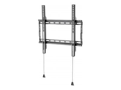 Vision - Monteringssett (veggmontering) - fast - for LCD-skjerm - låsbar - kaldvalset stål - svart - skjermstørrelse: 32"-65" Sort