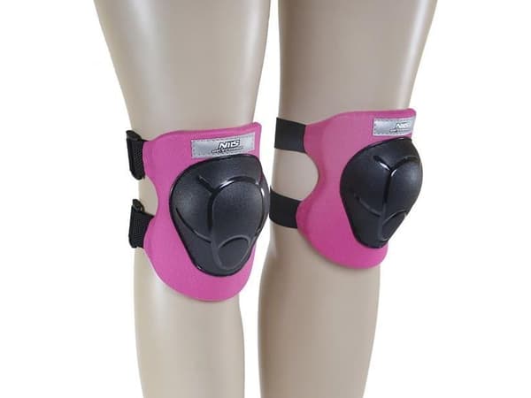 NILS Extreme H210 svart-rosa størrelse M pads sett (16-60-023)