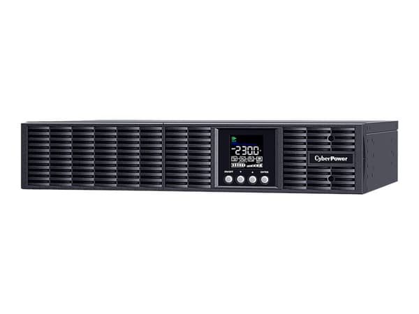 CyberPower Smart App Online S OLS1500ERT2UA - UPS (rackmonterbar/ekstern) - AC 230 V - 1350 watt - 1500 VA - enkeltfase - 7 Ah - RS-232, USB - utgang