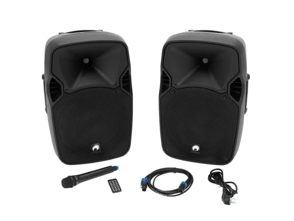 Omnitronic 11038759, 2-suuntainen, Langallinen & langaton, 150 W, 50 - 18000 Hz, Musta