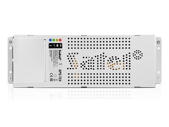 Satel APS-724, Power supply unit, White, Wired, 230 V, -10 - 55 °C, 101 mm