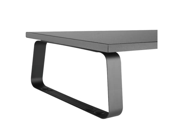 TECHly OFFICE series - Stativ - riser - for Skjerm - MDF, stål - svart