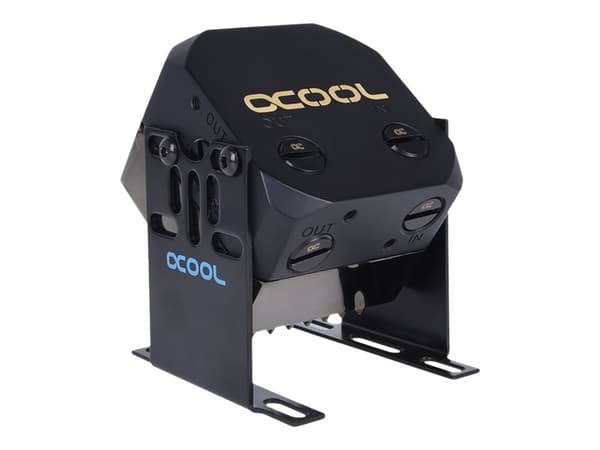 Alphacool Eisdecke D5 - Liquid cooling system pump top - mørkesvart