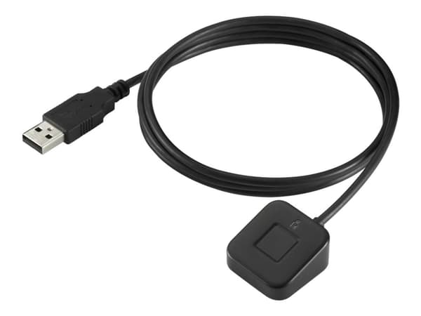 Kensington VeriMark Desktop Fingerprint Key - Fingeravtrykksleser - USB - TAA-samsvar