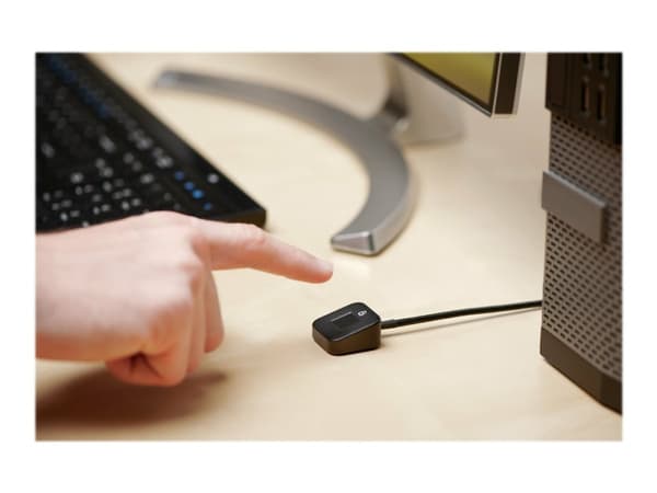 Kensington VeriMark Desktop Fingerprint Key - Fingeravtrykksleser - USB - TAA-samsvar