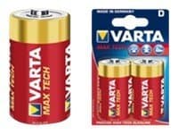 Varta Max Tech - Batteri 2 x D - Alkalisk