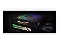 Miniatyrbilde 2 av 5: Thermaltake ToughPower GF2 ARGB TTP-650AH3FSG-A - TT Premium Edition - strømforsyning (intern) - ATX12V - 80 PLUS Gold - 650 watt - aktiv PFC - svart
