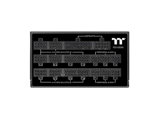 Thermaltake ToughPower PF1 - Strømforsyning (intern) - 80 PLUS Titanium - aktiv PFC