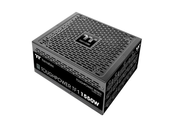 Thermaltake ToughPower PF1 - Strømforsyning (intern) - 80 PLUS Titanium - aktiv PFC Sort