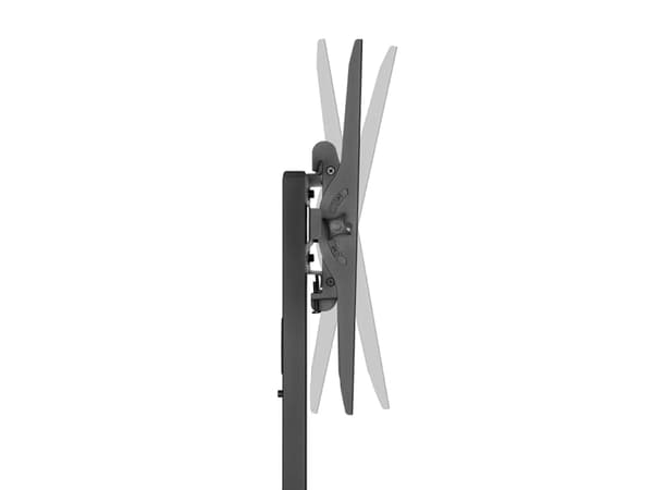LogiLink BP0121, 139,7 cm (55"), 100 x 100 mm, 400 x 400 mm, -10 - 10°, Plast, Stål, Svart
