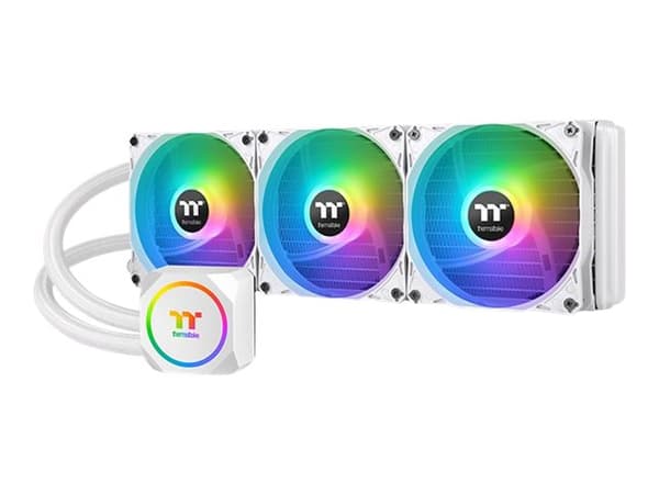 Thermaltake TH360 ARGB Sync - Snow Edition - væskekjølesystem for prosessor - (for: LGA1156, AM2, AM2+, LGA1366, AM3, LGA1155, AM3+, LGA2011, FM1, FM Hvit