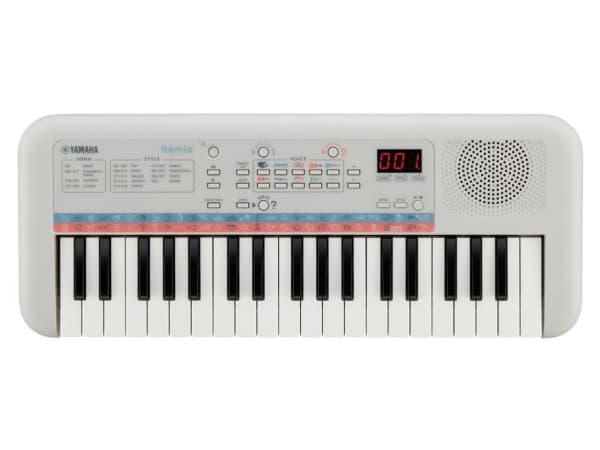 Yamaha Remie, Digital synthesizer, 1,4 W, Digital, Vit, 1 linjer, Batteri, USB