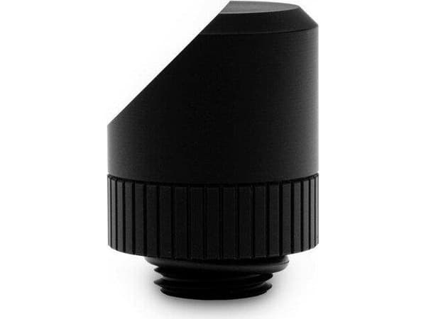 EK Water Blocks EK-Quantum Torque Rotary 45°, Fittings, Messinki, Musta, Uros, Naaras, 1/4"
