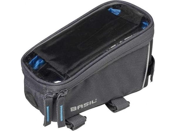 Basil Sport Design, Ram, Cykelväska, Polyester, Grå, 1 l, 2,5 kg