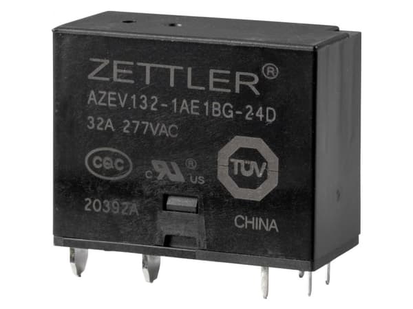 Zettler Electronics AZEV132-1AE1BG-24D Powerrelæ 24 V/DC 32 A 1 x sluttekontakt 1 stk