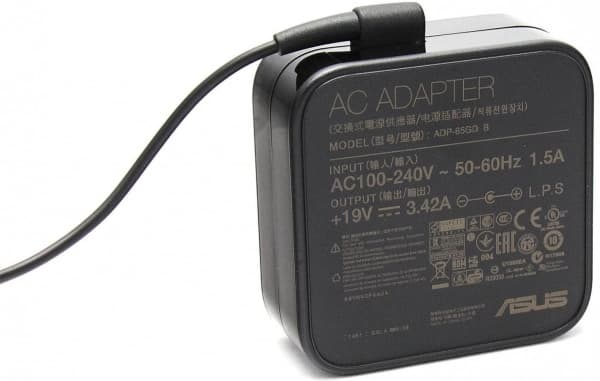 ASUS 0A001-00041600, Bärbar dator, inomhus, 100 - 240 V, 50 - 60 hz, 65 W, 19 V Svart