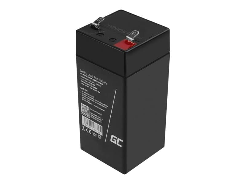 Green Cell - Batteri - Bly-syra - 4.5 Ah - svart