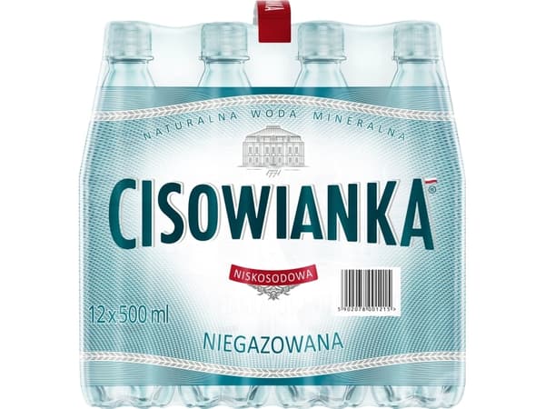 Woda Cisowianka CISOWIANKA WODA MINERALNA NIEGAZ. 500ML 21918792