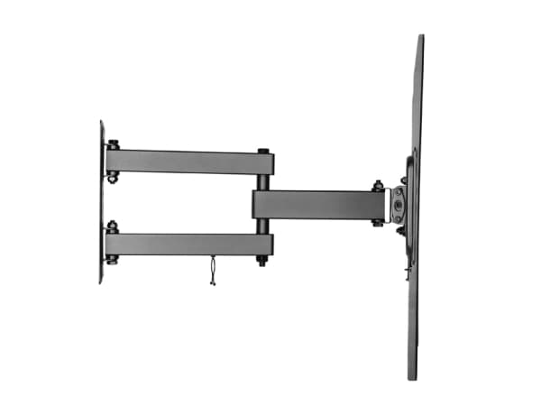 Equip 650341, 139,7 cm (55"), 200 x 200 mm, 400 x 400 mm, -15 - 10°, Rustfritt stål, Sort