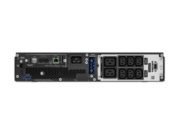 APC Smart-UPS SRT SRT2200UXI-NCLI - UPS (rackmonterbar/ekstern) - AC 220/230/240 V - 1980 watt - 2200 VA - uten batteri - serial, USB, Ethernet - utg