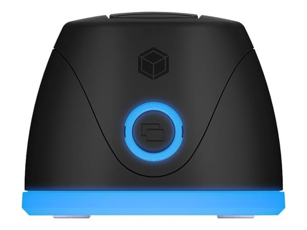 ICY BOX IB-1124L-C3 - HDD-dokkestasjon - brønner: 1 - 2,5" / 3,5" delt - SATA 6Gb/s - USB 3.0 - svart