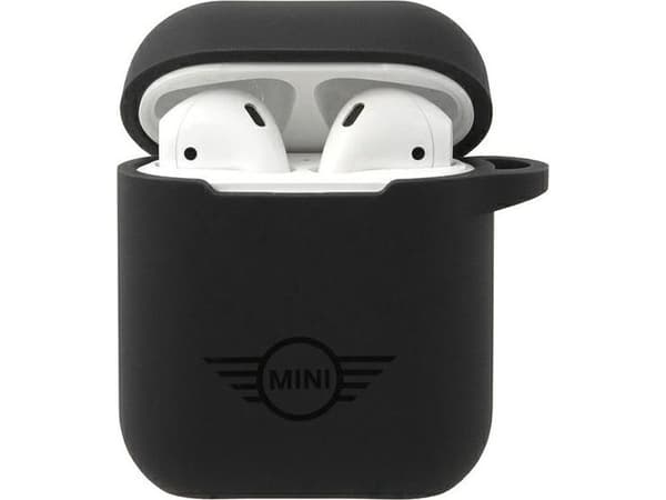 Mini Morris Mini Mini MIACA2SLTBK AirPods-deksel eksklusivt/svart hard silikonsamling