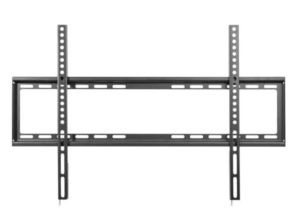 Equip 650333, 94 cm (37"), 177,8 cm (70"), 200 x 200 mm, 600 x 400 mm, Ruostumaton teräs, Musta