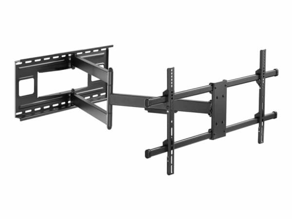 Equip 650327, 2,03 m (80"), 200 x 200 mm, 800 x 400 mm, -15 - 5°, Rustfritt stål, Sort Sort