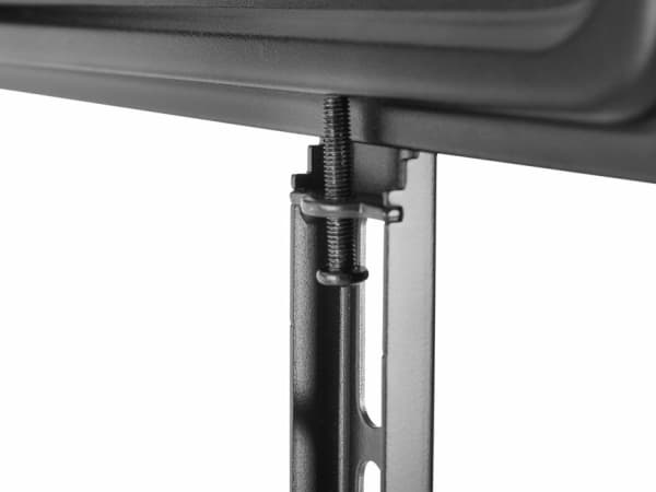 Equip 650342, 177,8 cm (70"), 200 x 200 mm, 600 x 400 mm, -15 - 10°, Ruostumaton teräs, Musta
