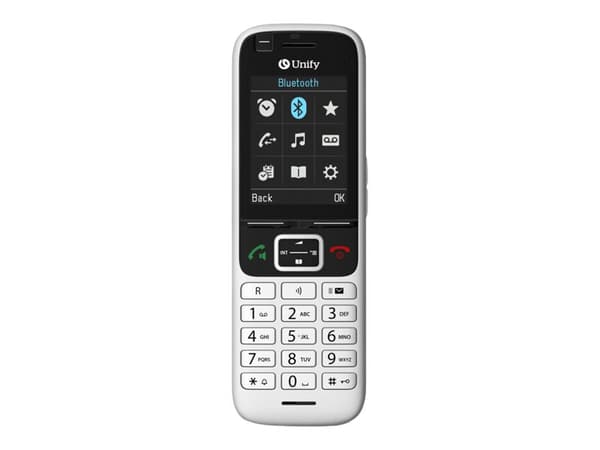Atos Unify S6 - Trådløst ekstra håndsett - med Bluetooth-grensesnitt - DECT - sølv