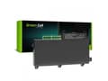 Miniatyrbilde 5 av 5: Green Cell - Batteri til bærbar PC (tilsvarer: HP CI03XL) - litiumpolymer - 6-cellers - 3400 mAh - svart - for HP ProBook 640 G2, 645 G2, 650 G2, 650