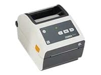 Zebra ZD421d-HC - Etikettskriver - direktetermisk - Rull (10,8 cm) - 203 dpi - inntil 152 mm/sek - USB 2.0, LAN, USB-vert - hvit