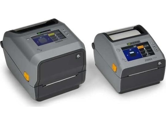Zebra ZD621t - Etikettskriver - termotransfer - Rull (11,8 cm) - 203 dpi - inntil 203 mm/sek - USB 2.0, LAN, seriell, USB-vert - kutter - grå