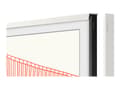 Miniatyrbild 4 av 5: Samsung - Dekorativ ram för TV - 55" - vit avfasning - för Samsung QE55LS03AAU, QE55LS03AU, QN55LS03AAF