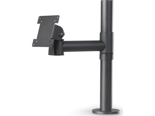 Ergonomic Solutions SpacePole POS SPV1104-FX-02, Sort, Metall, 12 kg, 75 x 75 mm, 100 x 100 mm, 310°