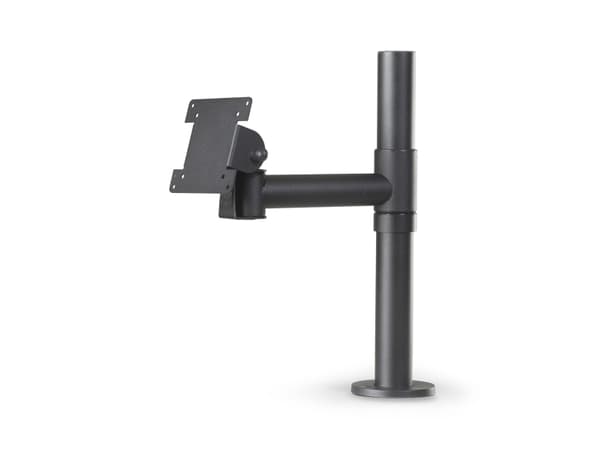 Ergonomic Solutions SpacePole POS SPV1104-FX-02, Sort, Metall, 12 kg, 75 x 75 mm, 100 x 100 mm, 310°