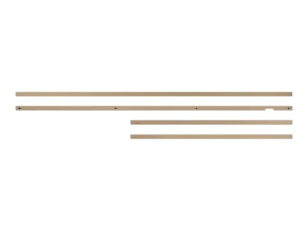 Samsung - Dekorativ ram for TV - 75" - teak - for Samsung GQ75LS03AAU, QE75LS03AAU, QE75LS03AU, QN75LS03AAF