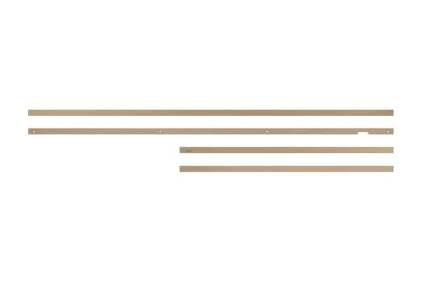 Samsung - Dekorativ ram for TV - 75" - teak - for Samsung GQ75LS03AAU, QE75LS03AAU, QE75LS03AU, QN75LS03AAF