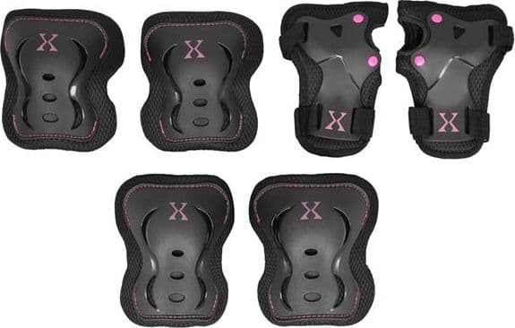 Nils Extreme Protectors Extreme svart og rosa størrelse S (16-60-121)