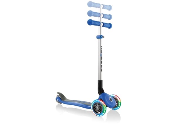 Globber PRIMO FOLDABLE, Lapset, Perinteinen potkulauta, Ei sukupuolirajoitusta, Asvaltti, Katukivi, Pebble, 50 kg, 3 renkaita
