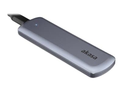 Akasa - Lagringspakning - M.2 - M.2 NVMe-kort / SATA 6Gb/s - USB 3.2 (Gen 2)