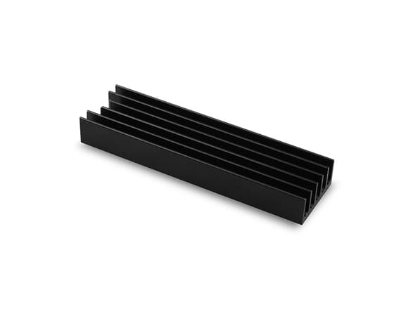 Axagon CLR-M2L10 kylsystem för dator Solid-state drive Kylfläns/Radiatior Svart