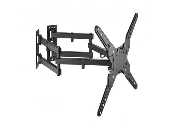 Reflecta FLEXO 55-4040TC - Monteringssett (brakett, VESA-adapter, 2 x flexible arms) - full bevegelse - for LCD-skjerm - plastikk, stål - skjermstørr