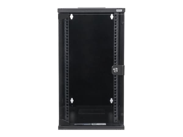 Digitus DN-10-12U-B - Rack skap - veggmonterbar - svart, RAL 9005 - 12U - 10"