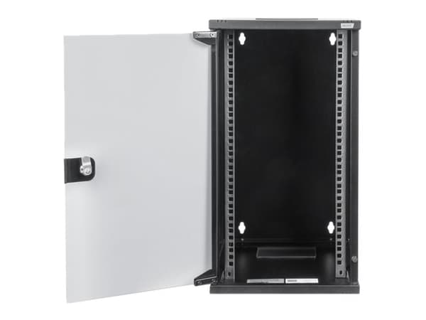 Digitus DN-10-12U-B - Rack skap - veggmonterbar - svart, RAL 9005 - 12U - 10"