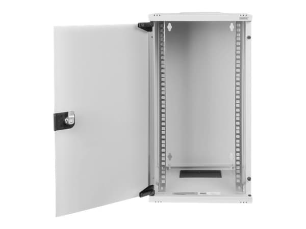 Digitus DN-10-12U - Rack skap - veggmonterbar - grå, RAL 7035 - 12U - 10"