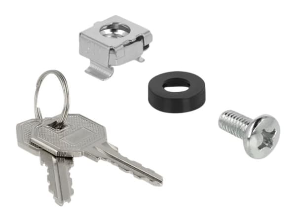 Delock - Skap - veggmonterbar - svart - 4U - 10"